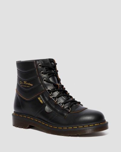 Botas De Montaña Dr Martens Kamin Vintage Smooth Cuero Para Mujer DR9554R